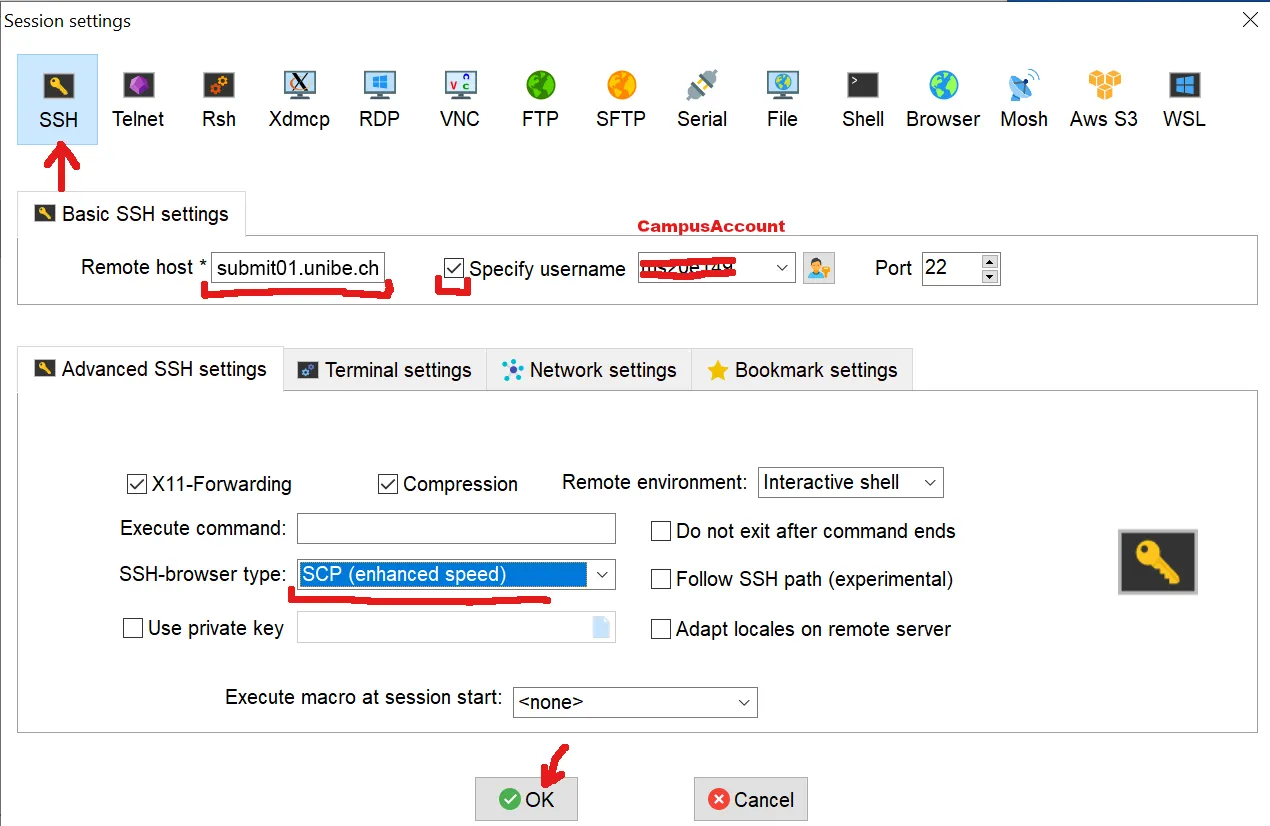 MobaXterm Config MobaXterm Config
