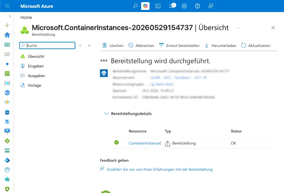 Veröffentlichung